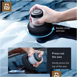 Auto -reiniging gereedschap Polister Scratch Reparatie Handmatig polijsten Hine met was voor verfverzorging Reinig waxgereedschap Accessoires Drop levering Dh7H6