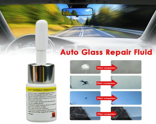 Outils de nettoyage de voiture, mise à niveau du verre automobile, Nano réparation fluide de fenêtre, Kit d'outils de puces de fissures, accessoires TSLM12032630