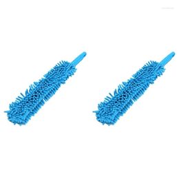 Outils de nettoyage de voiture Solutions de lavage 2X Brosse flexible 16 pouces de long Nettoyant de roue en alliage de fibre superfine Livraison directe Automobiles Motorcy Dhwrc