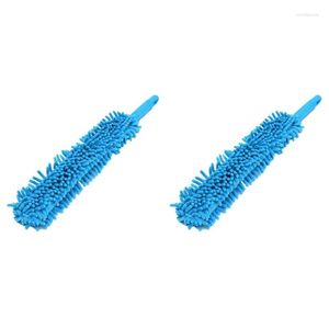 Outils de nettoyage de voiture Solutions de lavage 2X Brosse flexible de 16 pouces de long Nettoyant pour roues en alliage de fibres superfines Livraison directe Automobiles Motorcy Dhniz