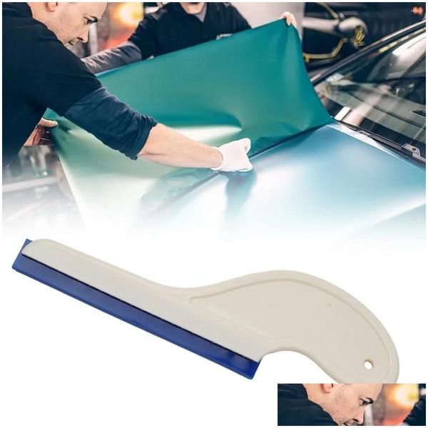 Outils de nettoyage de voiture lavage des solutions efficaces Swi Tint Squeegee Bubble Film Application ajustement idéal pour le pare-brise et la charcuterie en vinyle OT2LN