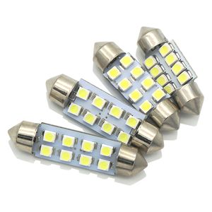 Car Clearance Light White CANBUS Festoon LED-verlichting 36mm C5W C10W DE3175 6 SMD 5630 5730 Geen fout Gratis Auto Auto Interieur Kaart Lamp Lezing