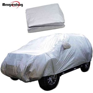 Cubierta del coche interior al aire libre parasol lluvia nieve hielo Protector SUV cubierta Anti-UV a prueba de polvo a prueba de viento resistencia a los arañazos W220322