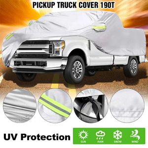 Couvertures de voitures toute la saison couvre la poussière et le vent des débris et la protection UV pour les camionnettes 170T pour Ford Raptor F150 F250 GMC T240509