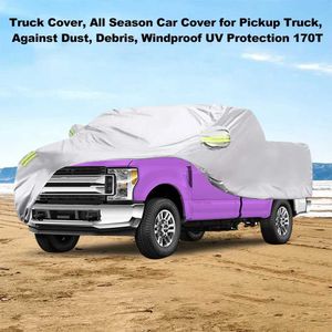 Couvertures de voitures toute la saison couvre les débris anti-poussière pour les camionnettes vent et protection contre les voitures résistantes aux UV 170T Ford Raptor T240509