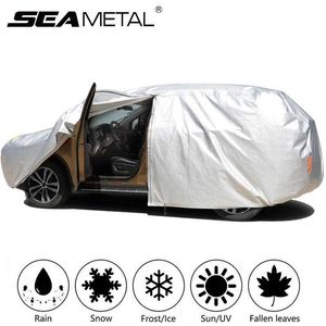 Couvre la voiture Sunshade Sunshade externe Péotector extérieur Couverture extérieure Snow Ice Coiffis étanche Sunshade UV Protection T240509
