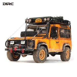 Voiture D1RC D90 Defender Camel Trophy 1/10 Scale Offroad Crawler Remote Control Truck pour AdultShobby Grade RC Car, Modèle électrique jouet