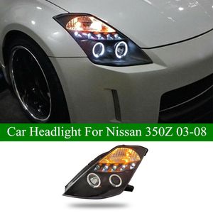 Auto daglicht voor Nissan 350Z LED-koplamp Montage 2003-2008 DRL Turn Signal Light High Beam Angle Oog Auto accessoires Lamp