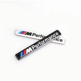 Auto Decal Logo Badge Auto Accessoires Sticker M Prestaties Voor BMW M 1 3 4 5 6 7E Z X M3 M5 M6 Mline Emblem203N
