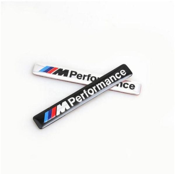 Calcomanía de coche con logotipo, accesorios para automóviles, pegatina M Performance para BMW M 1 3 4 5 6 7E Z X M3 M5 M6 Mline Emblem6737422