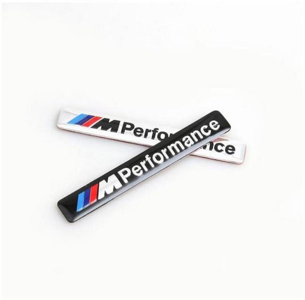 Calcomanía de coche con Logo, accesorios para automóviles, pegatina M Performance para BMW M 1 3 4 5 6 7E Z X M3 M5 M6 Mline Emblem203N6870432