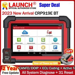 Outil de Diagnostic de voiture, système complet, 31 réinitialisation du codage ECU, contrôle bidirectionnel, CANFD DOIP FCA, Scanner OBD2