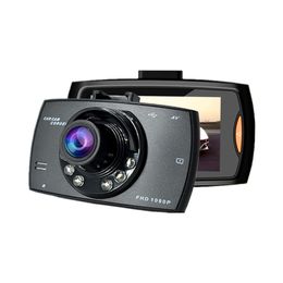 Voiture numérique Camera G30 2,4 "Full HD 1080p Car DVR Recordance vidéo Dash Cam 120 degrés Beau angle de détection de mouvement Night Vision G-Sensor