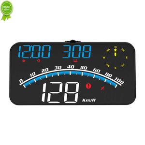 Auto digitale snelheidsmeter head -up display hud gps kilometer teller te hoge snelheid alarm Universal Overspeed alarm HD -display voor alle voertuigen