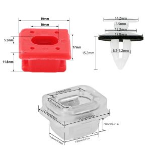 Autodeur interieur dashboard dashboard sierlijsten voor BMW 3 -serie E46 E90 E91 E92 E93 X3 X5 E53 Auto Retainer Rigle