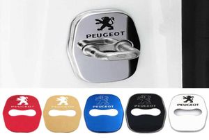 Auto Deurslot Cover Voor Peugeot 3008 508 308 408 2008 4008 5008 301 308S 508L 207CC 308CC embleem Sticker Bescherming Accessoires7819842