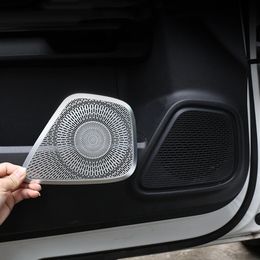 Auto Deur Luidsprekers Frame Decoratie Cover Decals Voor Mercedes Benz B Klasse W247 Glb 2020 Audio Speaker Trim Stickers2389
