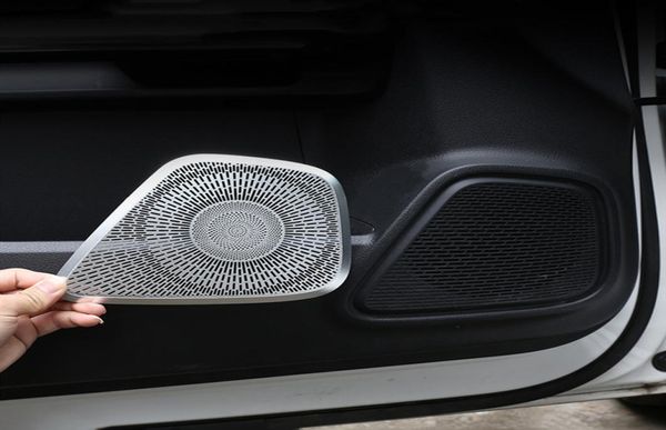 Autocollants de couverture de décoration de cadre de haut-parleurs de porte de voiture, pour classe B W247 GLB 2020 o, autocollants de garniture de haut-parleur 3959272