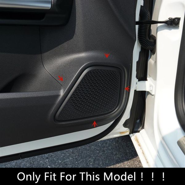 Autocollants de couverture de décoration de cadre de haut-parleurs de porte de voiture, pour Mercedes Benz classe B W247 GLB 2020, garniture de haut-parleur Audio, autocollants 198Y