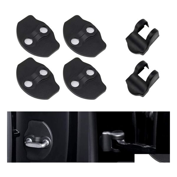 Portes de voiture Serrure de porte Protecteur Er Stopper Loquet Pour Tesla Modèle 3 Y Accessoires Drop Delivery Mobiles Motos Pièces Extérieur Dhmrp