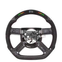 Auto -aandrijfaccessoires Stuurwielen voor Dodge Charger Challenger SRT Hellcat 300C Carbon Fiber Racing Wheel