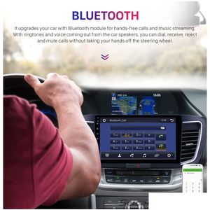 CAR DVD DVD-speler Android 10 API 29 2ADD32G Auto Radio GPS Navigatie voor 2013-Honda Accord 9 2.4L Hoge versie Stereo Video 2 DIN DSP DHD6N