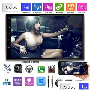 auto dvd Dvd-speler Auto 7 Inch Gps Navigatie Mp5 Radio Rds Video-uitgang 9.1 Systeem Drop Delivery Mobiele telefoons Motoren Elektronica Dhvtx