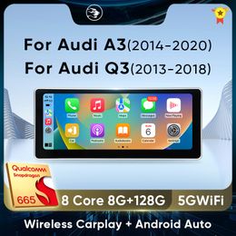 DVD de automóvil para Audi A3 Q3 Sistema inteligente de automóvil MMI Wiralt Android Automotive Multimedia Player Autoradio