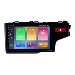 Lecteur de navigation GPS dvd de voiture pour HONDA JAZZ/FIT 2014-2015 (RHD) avec prise en charge de la MUSIQUE Lien de miroir de caméra de recul 10,1 pouces Android