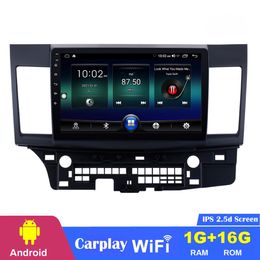 Auto DVD GPS Navigation Player Radio 10.1 inch Android Head Unit voor Mitsubishi Lancer-Ex 2008-2015 Auto Stereo
