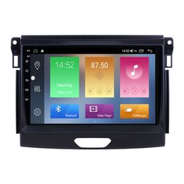Auto DVD GPS-navigatie Radio Player voor Ford Ranger-2015 met USB WiFi Muziek Aux Support CarPlay Android 10 9 Inch Touchscreen
