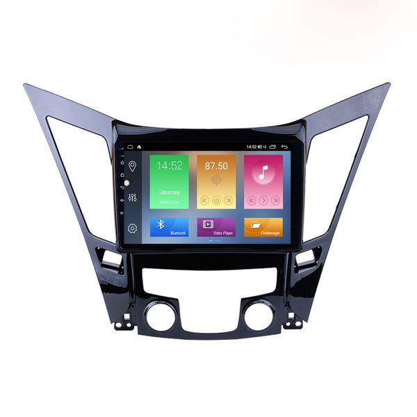 Système de Navigation GPS dvd de voiture pour HYUNDAI Sonata i40 i45 2011-2015, lecteur multimédia, prise en charge de la caméra de sauvegarde OBD2, 9 pouces, Android 10