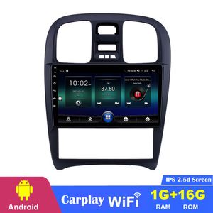 CAR DVD GPS Radio Player voor Hyundai Sonata 2003-2009 Volledig touchscreen 9 inch Android Auto Multimedia