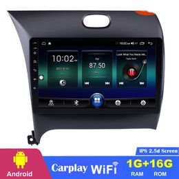 CAR DVD GPS Radio Player voor Kia K3 Cerato Forte 2013-2016 9 inch Android Auto Head-eenheid met spiegellink