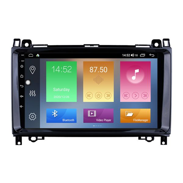 Radio à écran tactile dvd GPS de voiture pour Mercedes Benz 2004-2012 B W245 B150 B160 B170 B180 B200 B55 avec WiFi 9 pouces Android 10