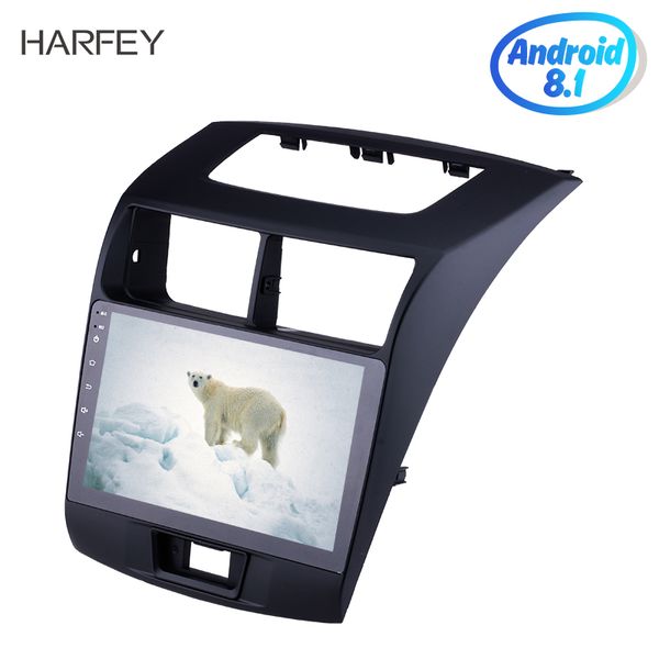 Reproductor de radio con pantalla táctil HD y DVD para automóvil para Toyota Avanza 2010-2016 9 