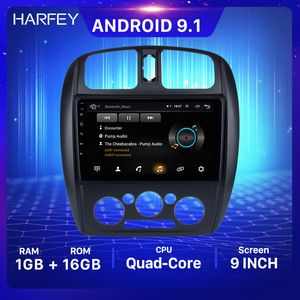 Auto DVD Multimedia Player Android 9 inch voor 2002-2008 Mazda 323 / FAW Harma Preema / Ford Laser Left-Hand Rijden