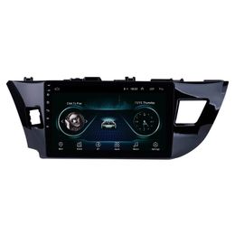 Lecteur multimédia dvd de voiture Android GPS 10.1 "2Din Autoradio pour Toyota LEVIN 2013-2015 prise en charge TPMS DVR OBDII USB SD 3G