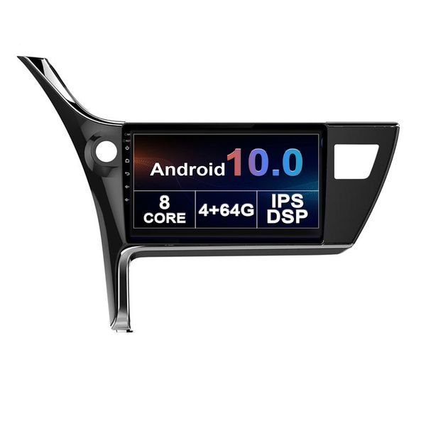 Voiture DVD multimédia stéréo écran Radio Audio GPS lecteur de Navigation unité principale Navi pour TOYOTA ALTIS 2017-2018 IPS 9 