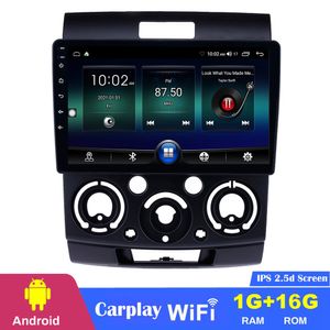 Lecteur DVD de voiture Android 9 pouces Quad Core Flash 16G 3G WIFI miroir lien Radio pour Ford Everest/Ranger 2006-2010