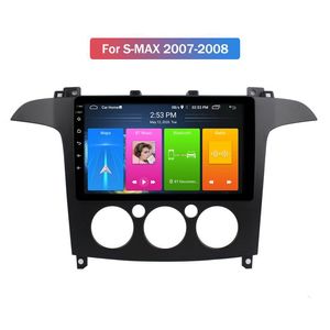 Reproductor de DVD para coche Android 10 navegación GPS inalámbrica vehículo multimedia para ford S-MAX 2007-2008