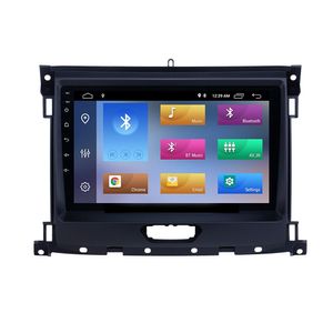 Lecteur DVD de voiture Android 9 pouces HD Écran tactile Radio de navigation GPS pour 2018-Ford Ranger avec prise en charge Bluetooth USB AUX Carplay DVR SWC