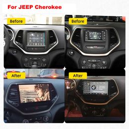 Autovideo dvd-speler Android voor Jeep Cherokee met 3G Radio Audio Stereo tegen ex-factor prijs