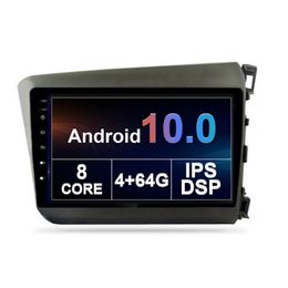 Auto DVD-speler Android GPS Navigatie Stereo Radio voor Honda Civic 2012-2015 RHD Easy Connect Ondersteuning Achteruitrijcamera