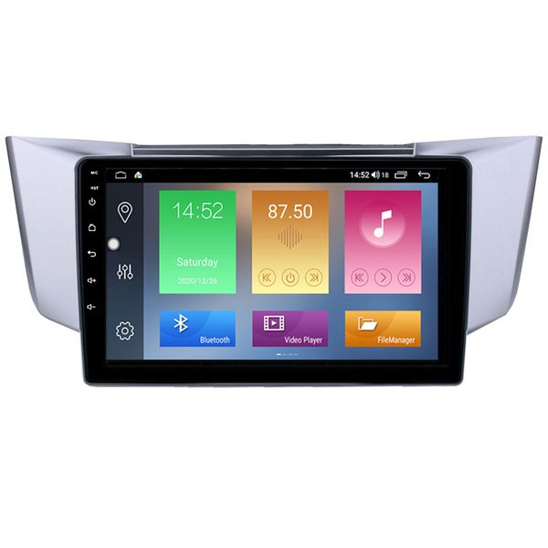 Lecteur DVD de voiture Android écran tactile Radio Auto stéréo pour Lexus Rx300 Rx330 Rx350 2003-2010 avec Navigation Gps