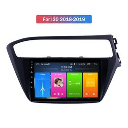 Reproductor de DVD para coche doble 2 din autoradio Quad core radio estéreo adecuado para HYUNDAI I20 2018-2019 GPS multimedia