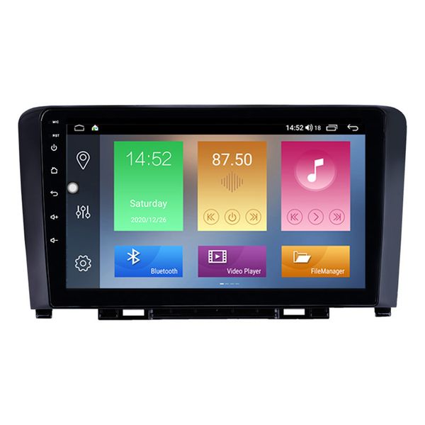 Lecteur DVD de voiture pour 2011-2016 Great Wall Haval H6 Écran tactile Tableau de bord stéréo 9 pouces Support de navigation GPS Commande au volant Carplay