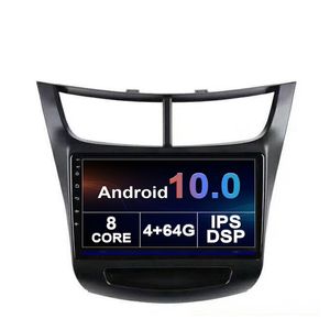Reproductor de DVD para coche para Chevrolet SAIL 2015-2018 GPS Radio Android Audio Vídeo USB Navegación multimedia 10 pulgadas con WiFi 3G AUX Bluetooth Mirror Link OBD2