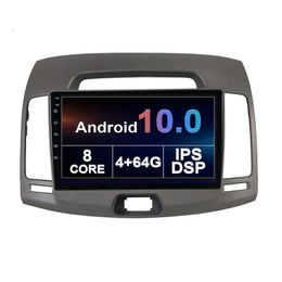 Auto DVD-speler voor Hyundai Elantra Korea 2007-2011 Autoradio met Video Radio GPS Navigatie WiFi 9 Inch Android 10