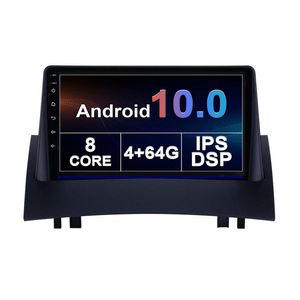 Joueur DVD de voiture pour Renault Megane 2 GPS Navigation Systeme de divertissement avec vidéo WiFi Android 10 8-Core SUPPROT TMPS OBD TV SWC